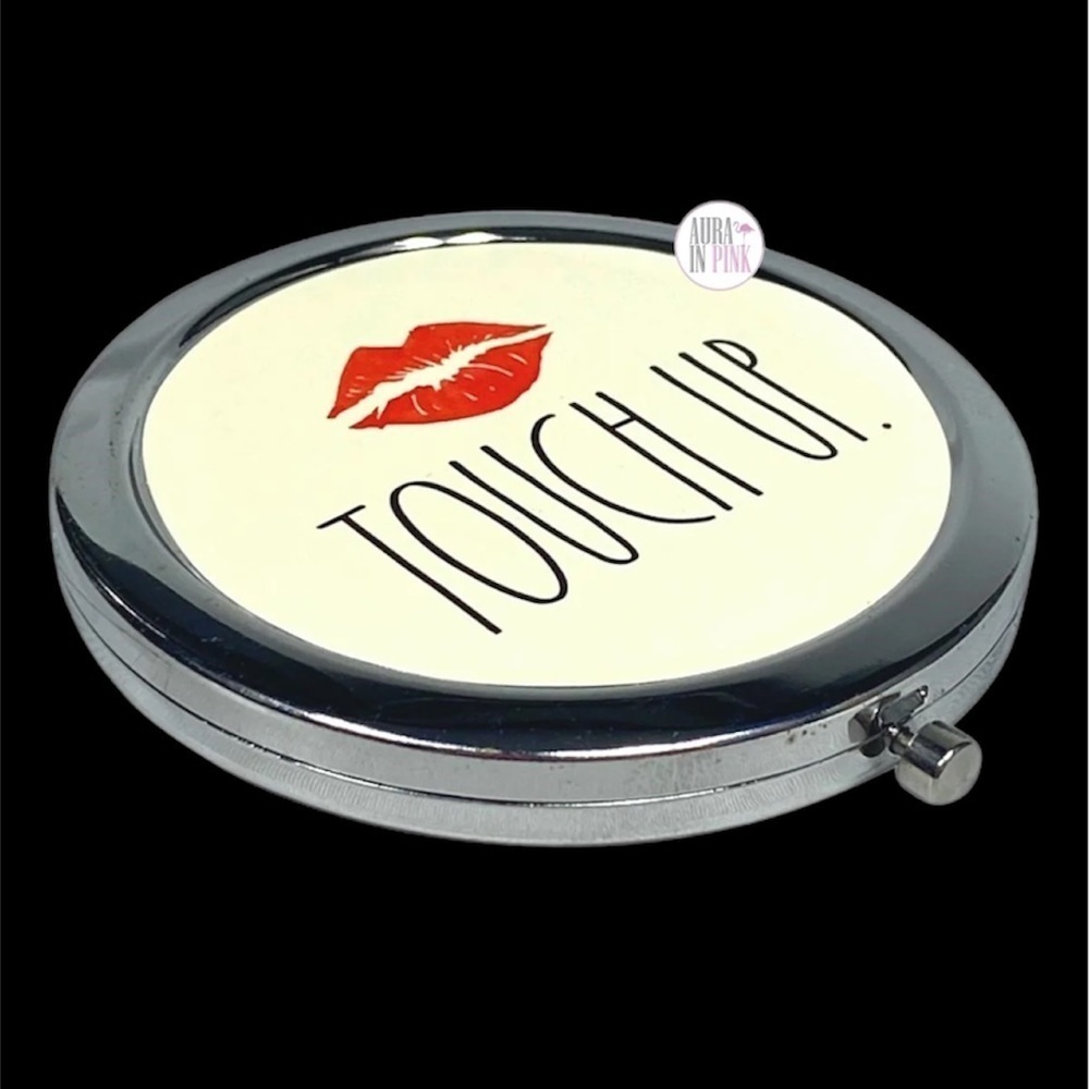RAE DUNN compact touch up mirror New